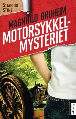 Omslag: "Motorsykkelmysteriet : roman" av Magnhild Bruheim