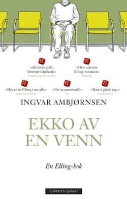 Omslag: "Ekko av en venn : roman" av Ingvar Ambjørnsen