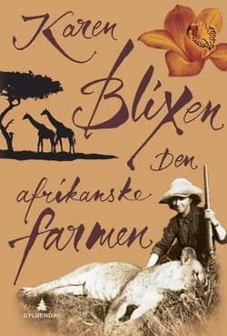 Omslag: "Den afrikanske farmen" av Karen Blixen