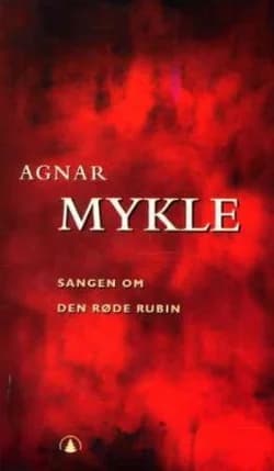 Omslag: "Sangen om den røde rubin" av Agnar Mykle