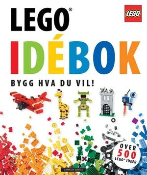 Omslag: "Lego idébok : bygg hva du vil!" av Daniel Lipkowitz