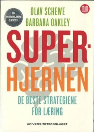 Omslag: "Superhjernen : de beste strategiene for læring" av Olav Schewe
