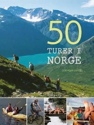 Omslag: "50 turer i Norge" av Odd Roar Lange