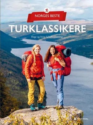 Omslag: "Norges beste turklassikere" av Hege Schultz Heireng