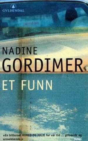 Omslag: "Et funn" av Nadine Gordimer
