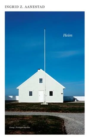 Omslag: "Heim : åtte lesingar" av Ingrid Zachariassen Aanestad