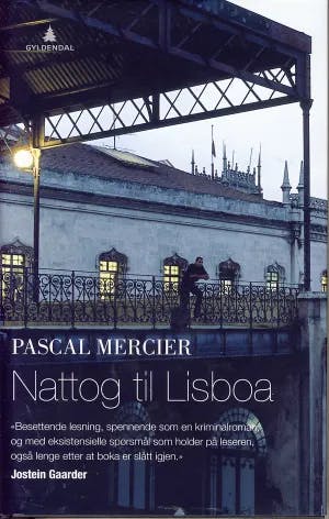 Omslag: "Nattog til Lisboa" av Pascal Mercier