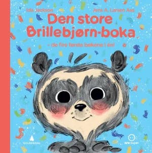 Omslag: "Den store Brillebjørn-boka : de fire første bøkene i én!" av Ida Sofie Søland Jackson
