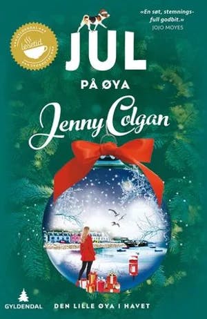 Omslag: "Jul på øya" av Jenny Colgan
