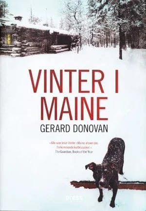 Omslag: "Vinter i Maine : roman" av Gerard Donovan