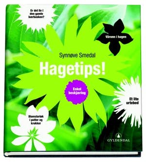 Omslag: "Hagetips" av Synnøve Smedal