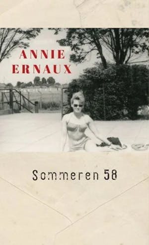 Omslag: "Sommeren 58" av Annie Ernaux