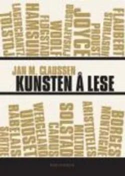 Omslag: "Kunsten å lese" av Jan M. Claussen