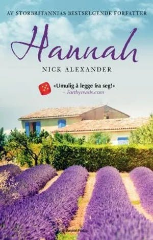 Omslag: "Hannah" av Nick Alexander