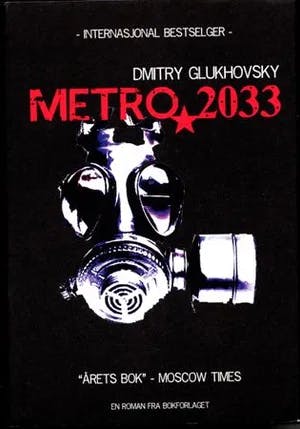 Omslag: "Metro 2033" av Dmitry Glukhovsky
