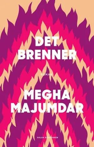Omslag: "Det brenner : roman" av Megha Majumdar