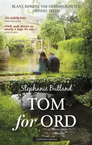 Omslag: "Tom for ord" av Stephanie Butland